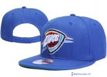 Bonnet NBA Oklahoma City 2016 Thunder Bleu