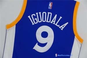 Maillot NBA Pas Cher Golden State Warriors 2016/2017 Andre Iguodala 9 Bleu