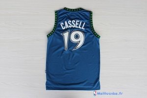 Maillot NBA Pas Cher Minnesota Timberwolves Sam Cassell 19 Retro Bleu