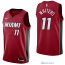 Maillot NBA Pas Cher Miami Heat Dion Waiters 11 Rouge Statement 2017/18