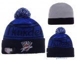 Tricoter un Bonnet NBA Oklahoma City 2016 Thunder Bleu