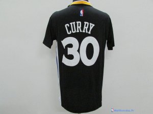 Maillot NBA Pas Cher Golden State Warriors Stephen Curry 30 Noir MC