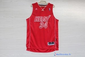Maillot NBA Pas Cher Miami Heat Ray Allen 34 Rouge