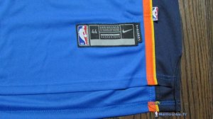 Maillot NBA Pas Cher Oklahoma City Thunder Paul George 13 Bleu Icon 2017/18