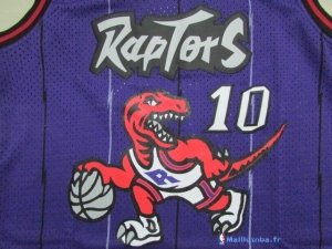 Maillot NBA Pas Cher Toronto Raptors Junior Demar DeRozan 10 Retro Pourpre