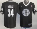 Maillot NBA Pas Cher Noël Brooklyn Nets Pierce 34 Noir