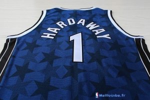 Maillot NBA Pas Cher Orlando Magic Anfernee Hardaway 1 Bleu Sombre