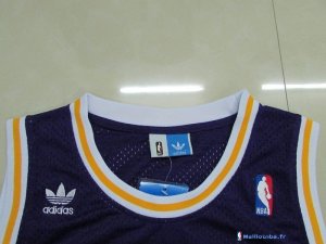 Maillot NBA Pas Cher Los Angeles Lakers Kareem Abdul Jabbar 33 Pourpre