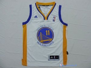 Maillot NBA Pas Cher Golden State Warriors Junior Klay Thompson 11 Blanc