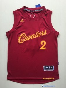 Maillot NBA Pas Cher Noël Cleveland Cavaliers Kyrie Irving 2 Rouge