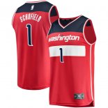 Washington Wizards Admiral Schofield Fanatics Branded Red Fast Break Replica Jersey - Icon Edition