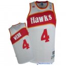 Maillot NBA Pas Cher Atlanta Hawks Webb 4 Blanc