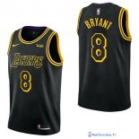 Maillot NBA Pas Cher Los Angeles Lakers Kobe Bryant 8 Noir 2017/18