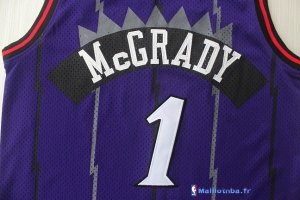 Maillot NBA Pas Cher Toronto Raptors Tracy McGrady 1 Retro Pourpre