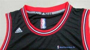 Maillot NBA Pas Cher Chicago Bulls Dwyane Wade 3 2016 Noir