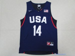 Maillot NBA Pas Cher USA 2016 Draymond Green 14 Bleu