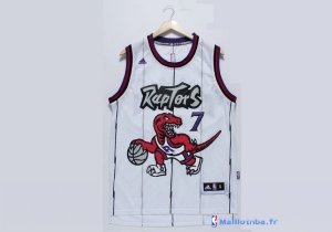 Maillot NBA Pas Cher Toronto Raptors Kyle Lowry 7 Retro Blanc