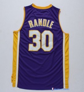 Maillot NBA Pas Cher Los Angeles Lakers Julius Randle 30 Pourpre