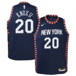 New York Knicks Kevin Knox II Nike Navy Swingman Jersey Jersey – City Edition