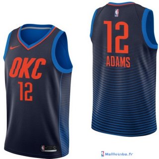 Maillot NBA Pas Cher Oklahoma City Thunder Steven Adams 12 Marine Statement 2017/18