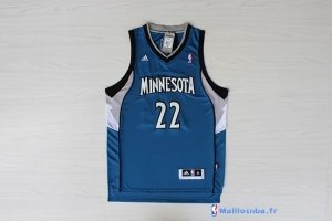 Maillot NBA Pas Cher Minnesota Timberwolves Andrew Wiggins 22 Bleu