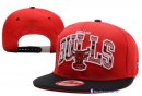 Bonnet NBA Chicago Bulls 2016 Rouge Noir 3