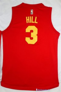 Maillot NBA Pas Cher Indiana Pacers George Hill 3 Rouge