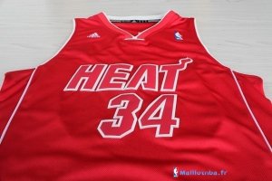 Maillot NBA Pas Cher Miami Heat Ray Allen 34 Rouge