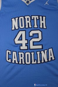 Maillot NCAA Pas Cher North Carolina Jerry Stackhouse 42 Bleu