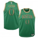 Boston Celtics Jayson Tatum Nike Green Swingman Jersey Jersey – City Edition