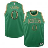 Boston Celtics Jayson Tatum Nike Green Swingman Jersey Jersey – City Edition