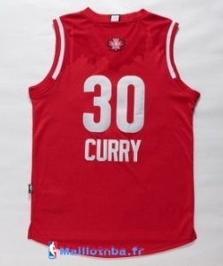 Maillot NBA Pas Cher All Star 2016 Stephen Curry 30 Rouge