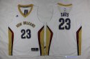 Maillot NBA Pas Cher New Orleans Pelicans Junior Anthony Davis 23 Blanc