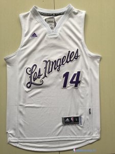 Maillot NBA Pas Cher Noël Los Angeles Lakers Brandon Ingram 14 Blanc