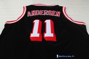 Maillot NBA Pas Cher Miami Heat Chris Andersen 11 Retro Noir