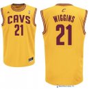 Maillot NBA Pas Cher Cleveland Cavaliers Andrew Wiggins 21 Jaune