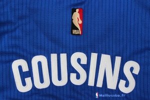 Maillot NBA Pas Cher Sacramento Kings DeMarcus Cousins 15 Retro Bleu