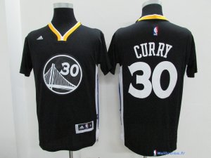 Maillot NBA Pas Cher Golden State Warriors Stephen Curry 30 Noir MC