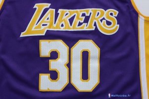 Maillot NBA Pas Cher Los Angeles Lakers Julius Randle 30 Pourpre