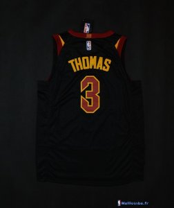 Maillot NBA Pas Cher Cleveland Cavaliers Isaiah Thomas 3 Noir 2017/18