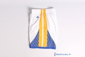 Pantalon NBA Pas Cher Golden State Warriors Blanc