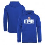 LA Clippers Fanatics Branded Royal Primary Logo Pullover Hoodie