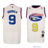 Maillot ABA Pas Cher Denver Nuggets Igudala 9 Blanc