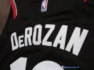 Maillot NBA Pas Cher Toronto Raptors DeMar DeRozan 10 Noir 2017/18