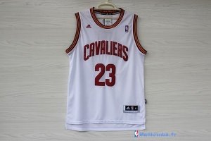 Maillot NBA Pas Cher Cleveland Cavaliers LeBron James 23 Blanc