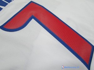 Maillot NBA Pas Cher Detroit Pistons Brandon Jennings 7 Blanc