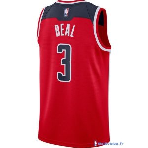 Maillot NBA Pas Cher Washington Wizards Bradley Beal 3 Rouge Icon 2017/18