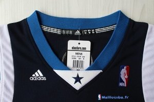 Maillot NBA Pas Cher Dallas Mavericks Dirk Nowitzki 41 Bleu Profond