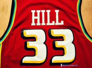 Maillot NBA Pas Cher Detroit Pistons Grant Hill 33 Rose