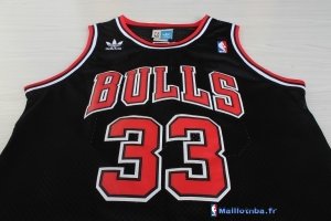 Maillot NBA Pas Cher Chicago Bulls Scottie Pippen 33 Noir